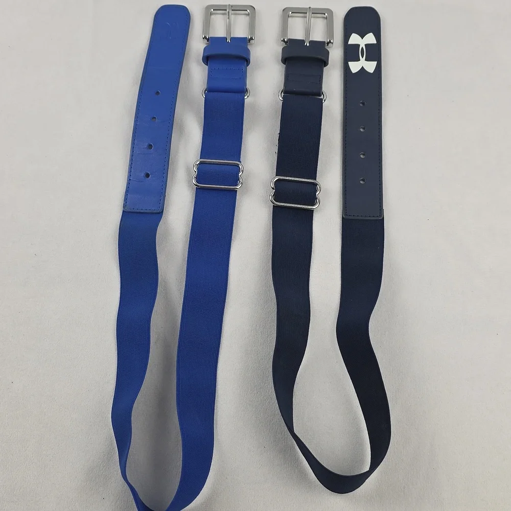 Youth Under Armour Baseball Strech Belt‎ Set In Blue 38
